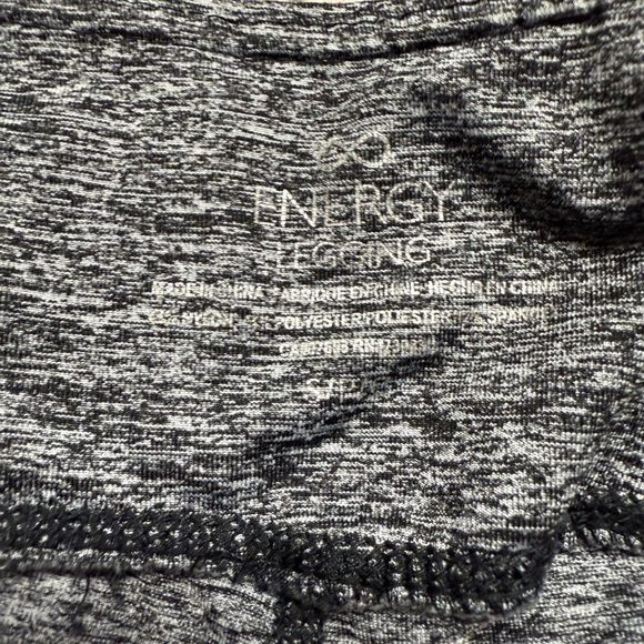 Gray Ruffled Kids Leggings - Picture 2 of 6